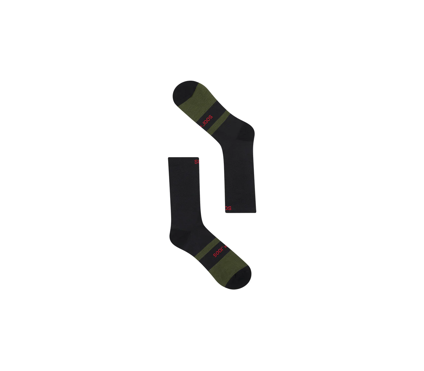 All Weather Sock | Black/Green - Image 2