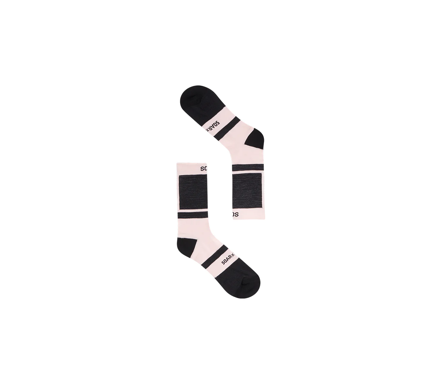 All Weather Sock | Pastel Pink/Black - Image 2