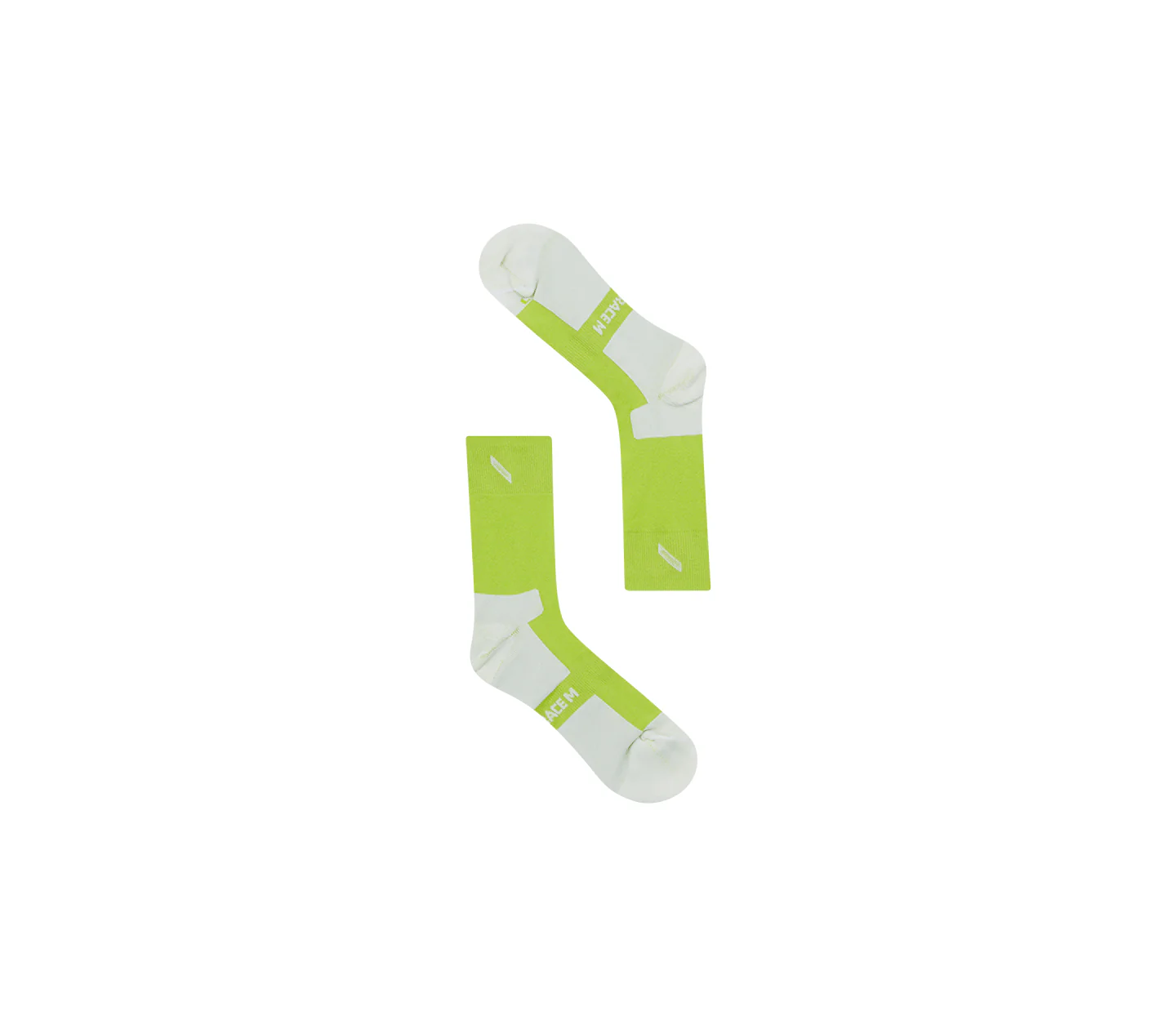 Ankle Race Sock | Green/White - Image 2