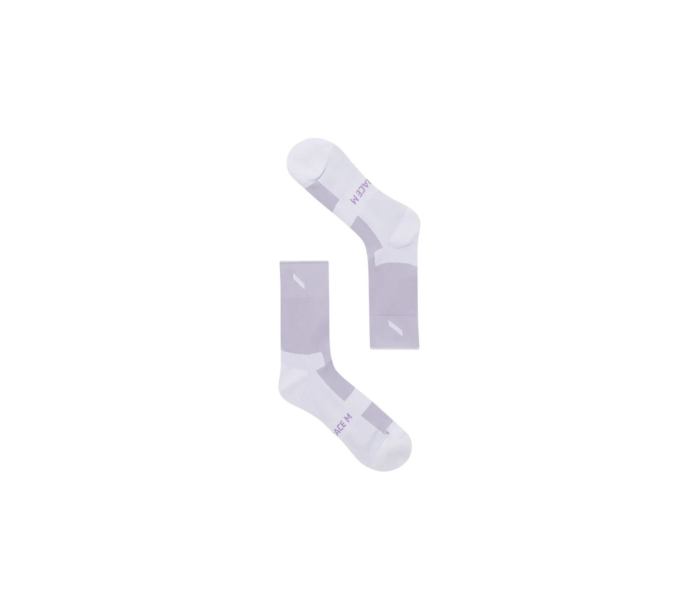 Ankle Race Sock | Lavender/White - Image 2