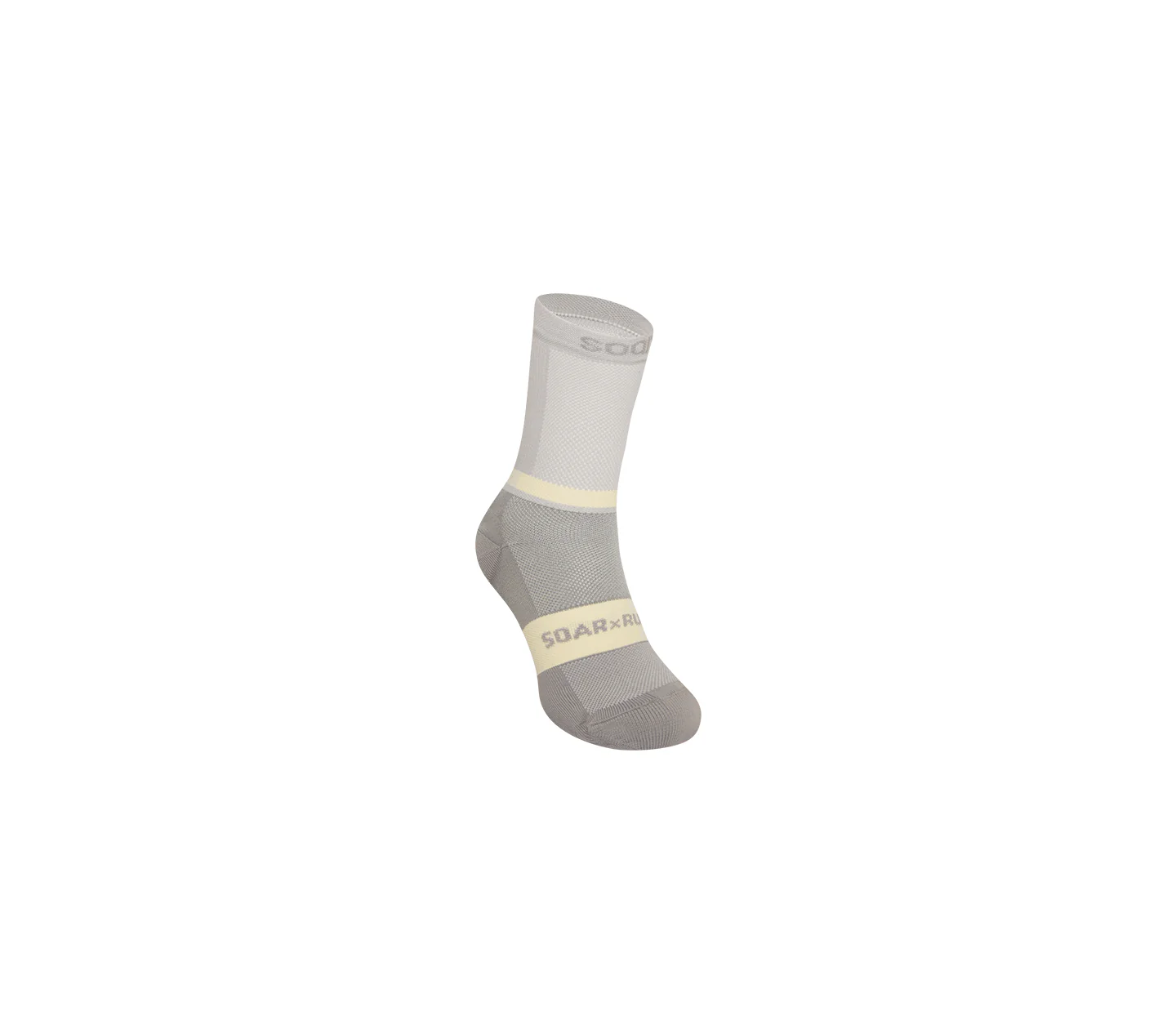Crew Sock | Grey/Cream