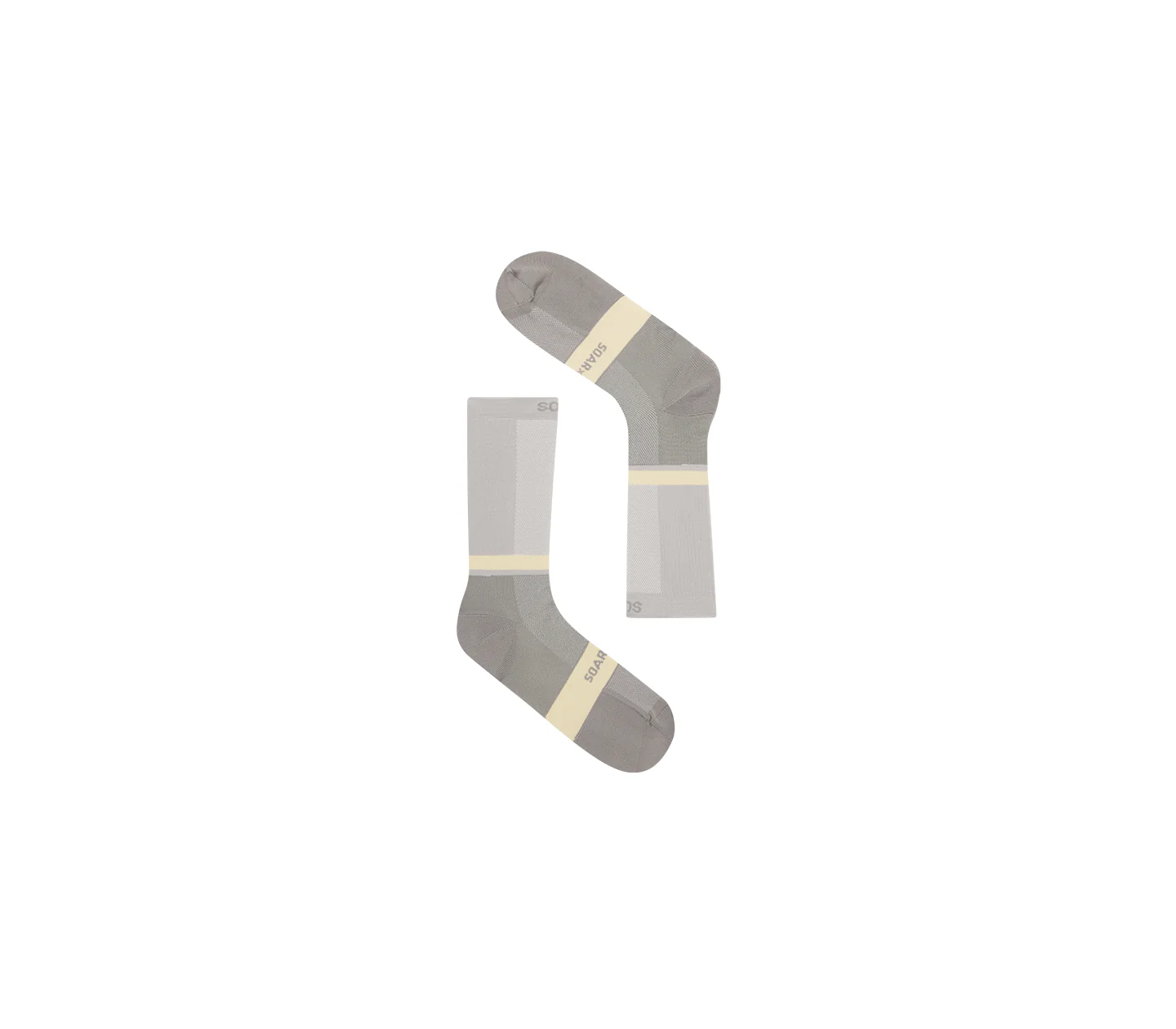 Crew Sock | Grey/Cream - Image 2