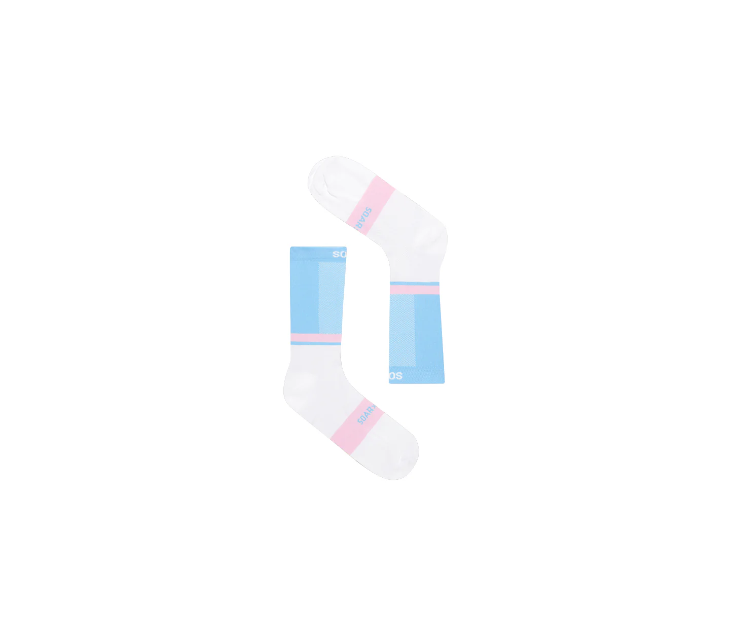 Crew Sock | Pastel Blue/Pink - Image 2