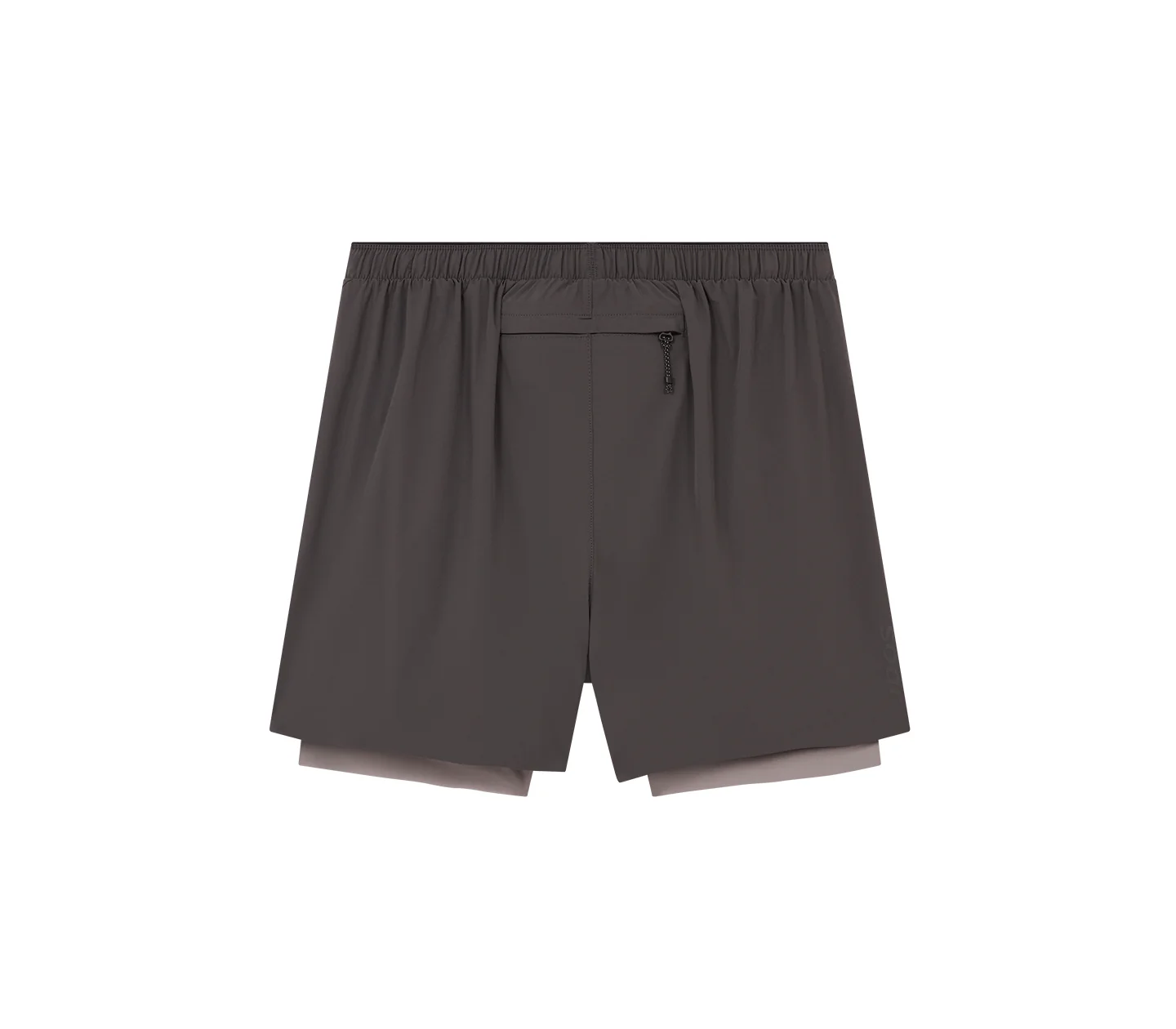 Men's Dual Run Shorts | Warm Grey - Image 2