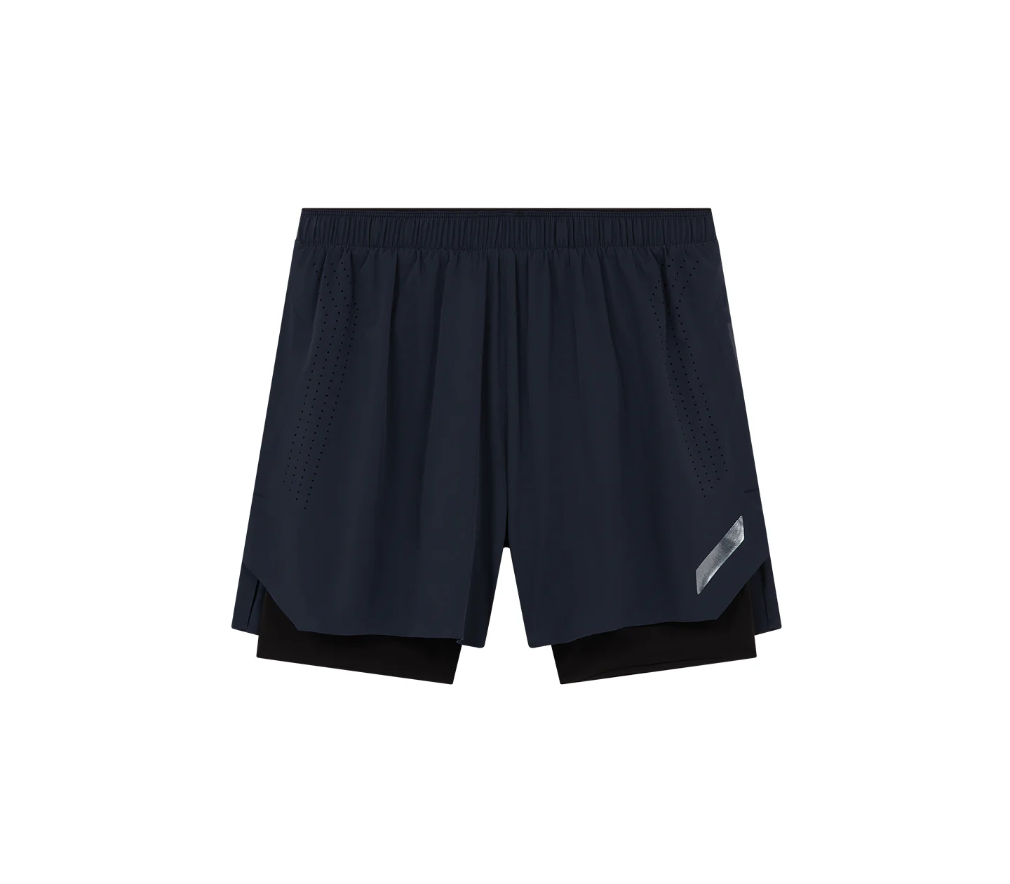 Men's Dual Run Shorts | Navy/Black