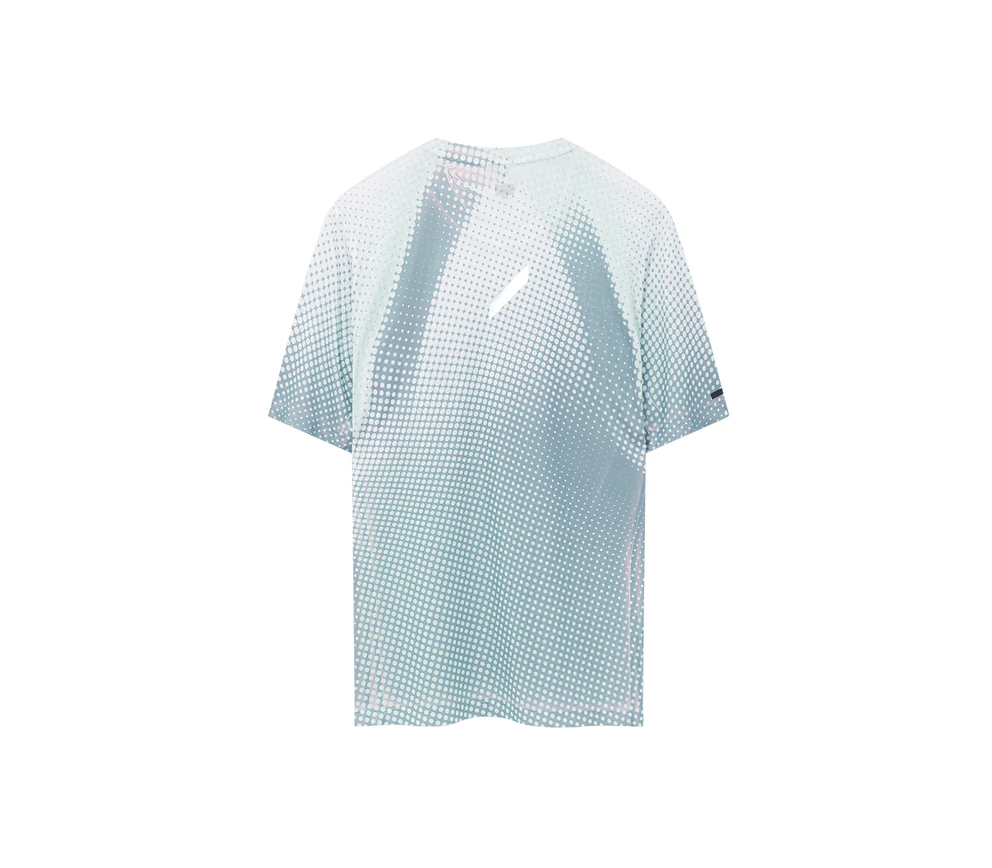 Men's Printed Tech T | Grey/Sage Dots - Image 2