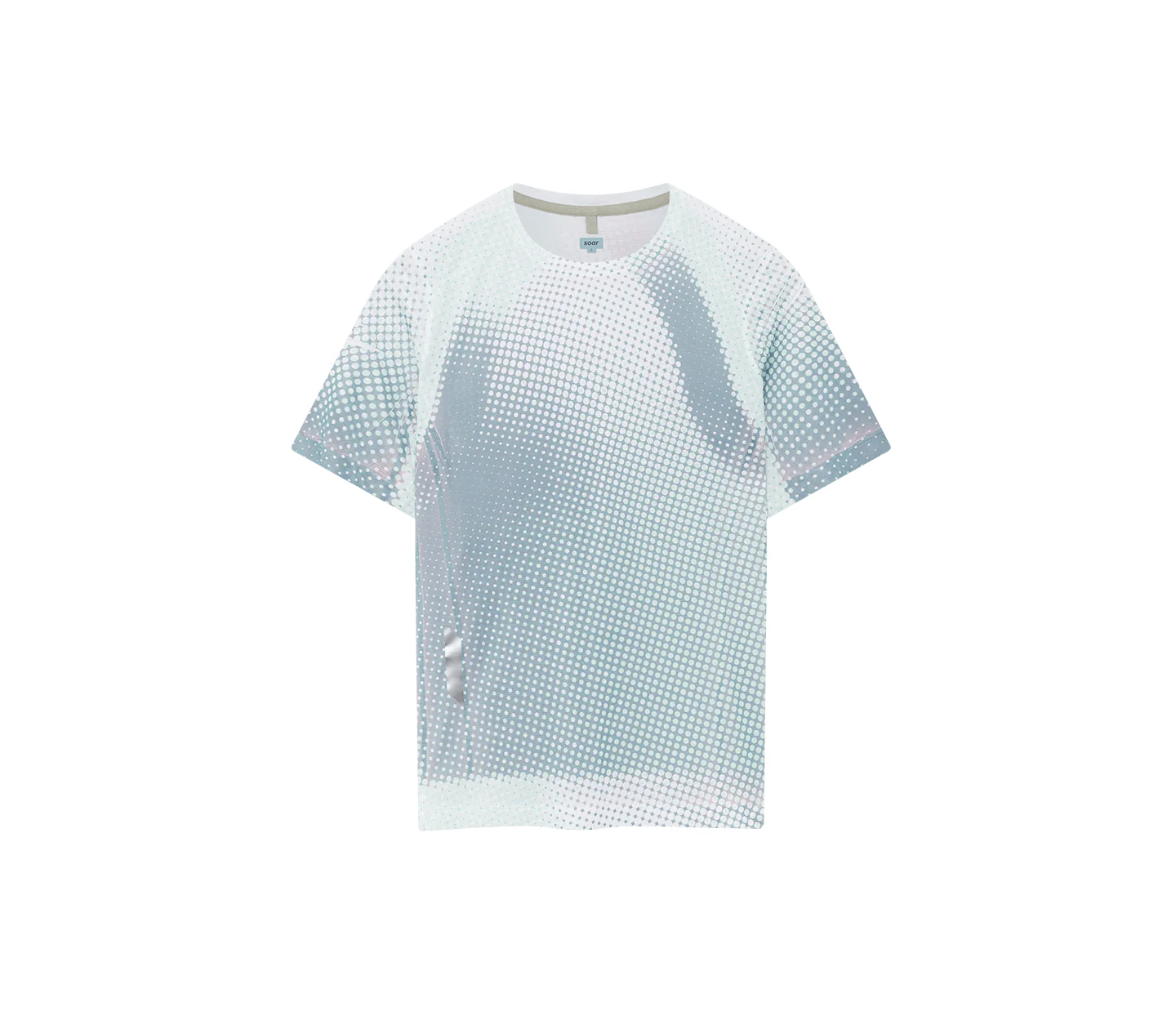 Women's Printed Tech T | Grey/Sage Dots