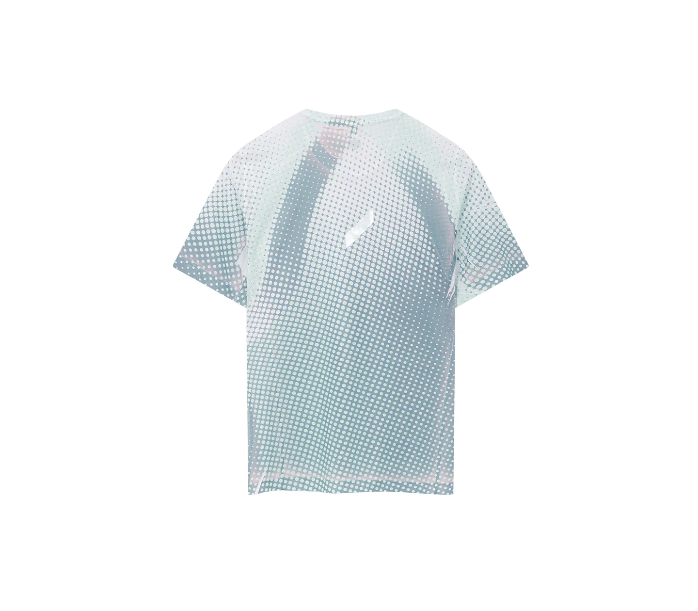 Women's Printed Tech T | Grey/Sage Dots - Image 2
