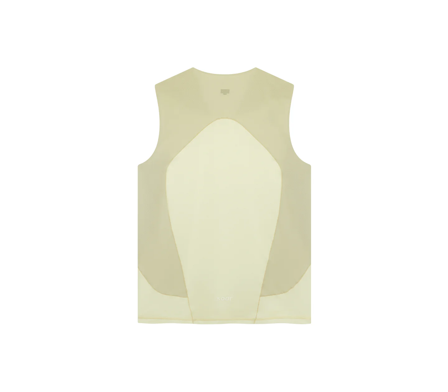 Men's Singlet | Warm Grey/Yellow - Image 2