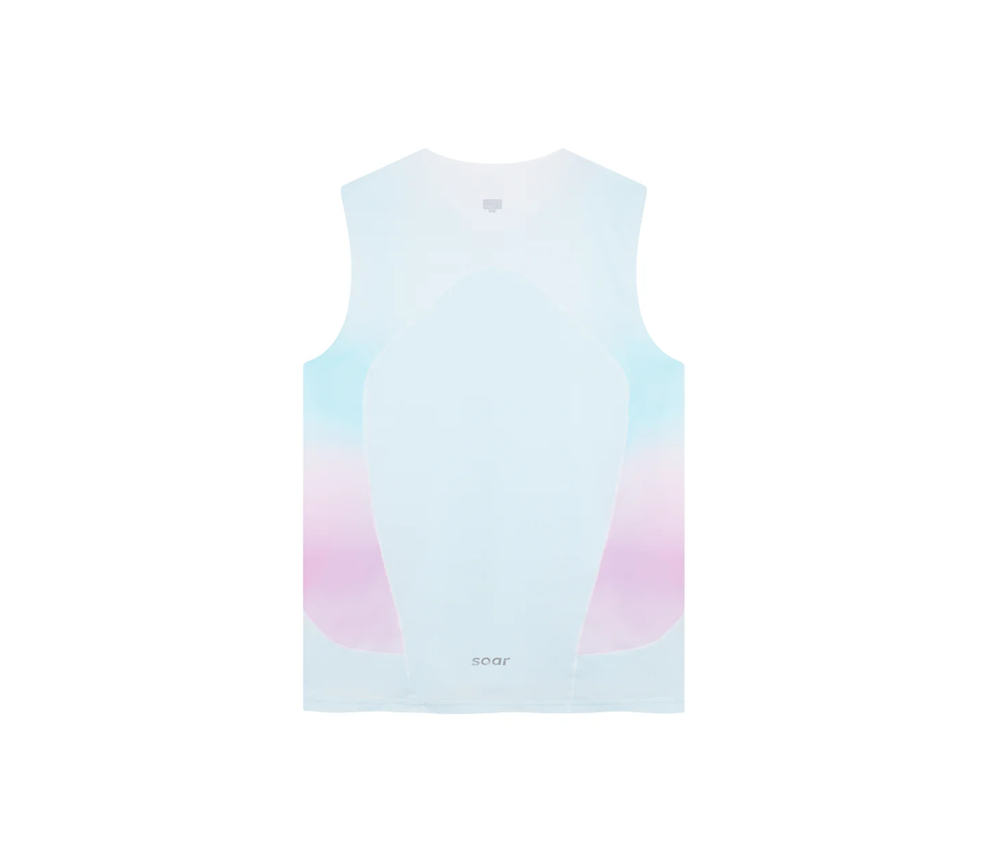 Men's Singlet | White/Blue/Magenta - Image 2