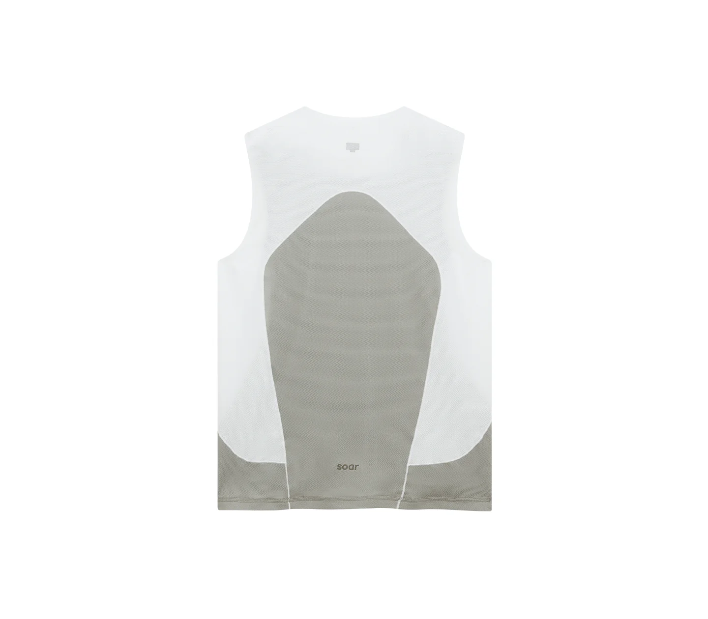 Men's Singlet | White/Silver Grey - Image 2