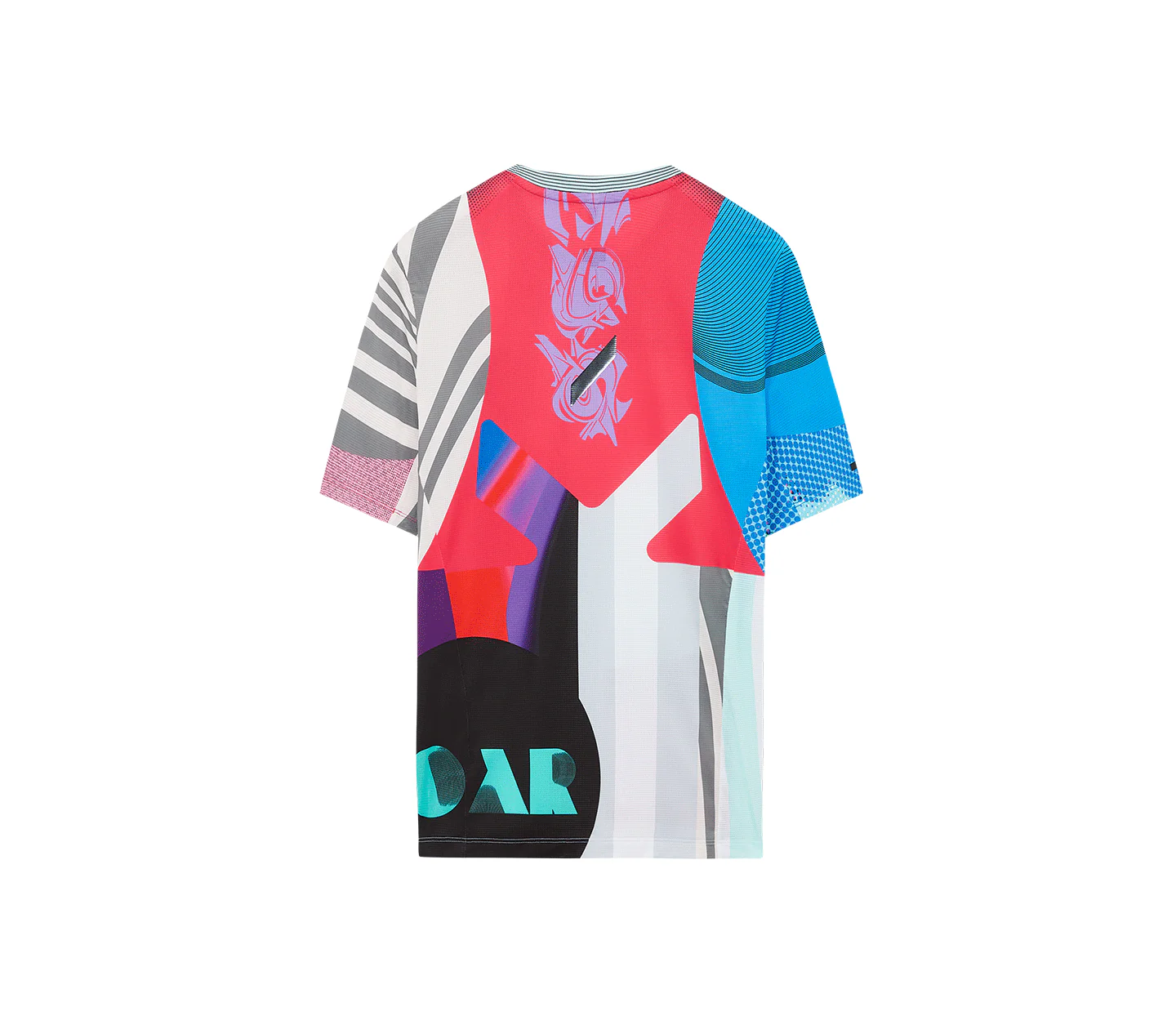 Women's Printed Tech T | Master Mix Light - Image 2
